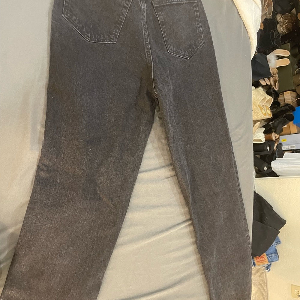 Abercrombie jeans the skinny high rise with a split at the end brand new size 28